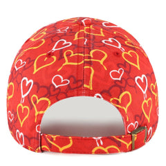 Kansas City Chiefs '47 Girls Youth Mural Clean Up Adjustable Hat Red