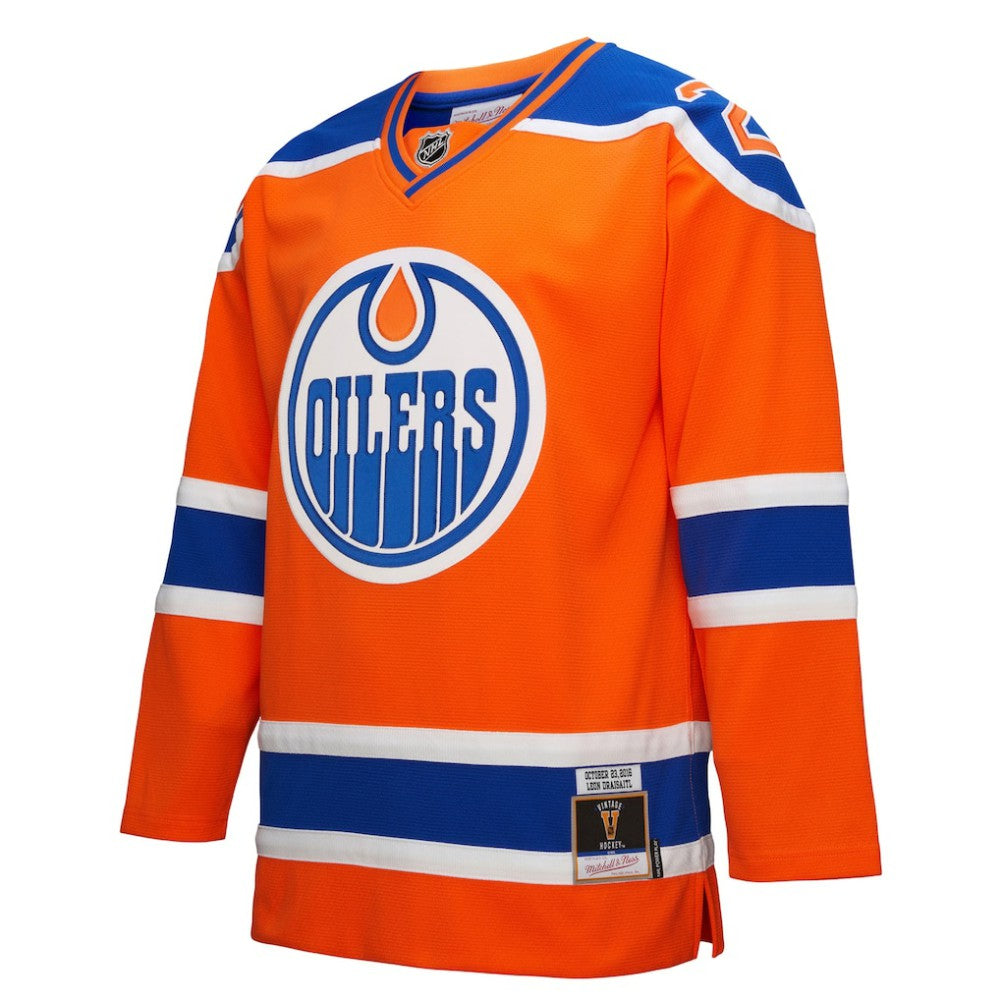 NHL Leon Draisaitl Edmonton Oilers Mitchell & Ness Power Play Jersey - Orange