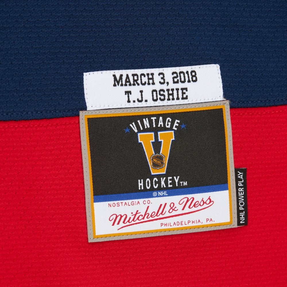 NHL TJ Oshie Washington Capitals Mitchell & Ness Power Play Jersey - Navy