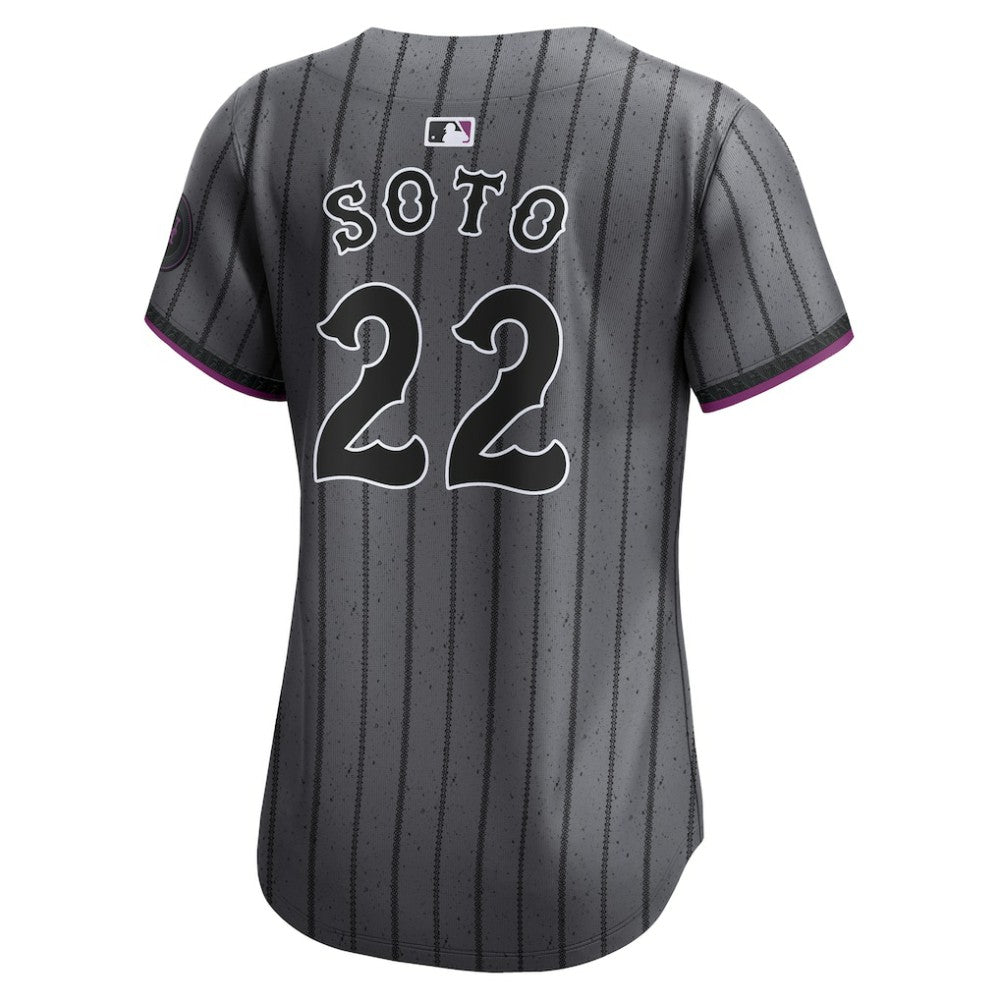 Juan Soto New York Mets Nike Women's City Connect Limited Jersey - Gray Jerseys