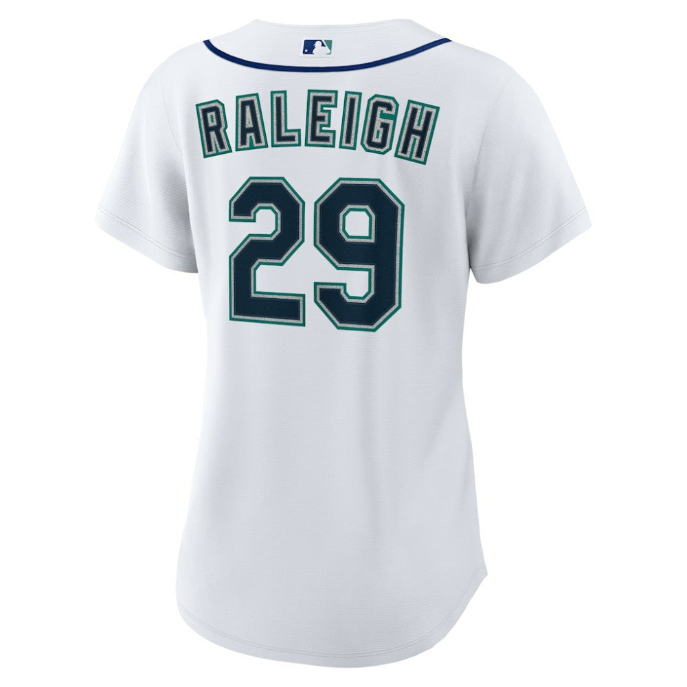 Cal Raleigh Seattle Mariners Nike Women's Home Replica Jersey - White Jerseys