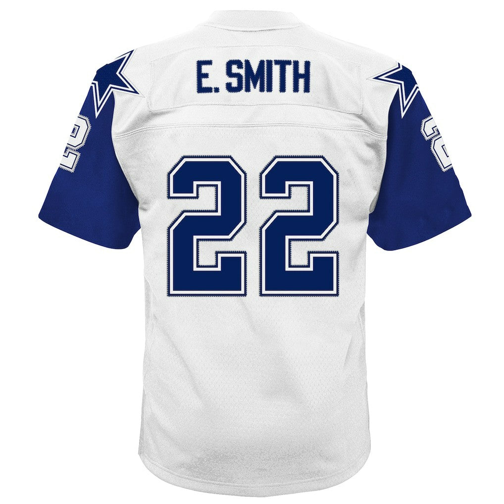 Emmitt Smith Dallas Cowboys Youth 1994 Alternate Legacy Jersey White
