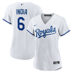 Jonathan India Kansas City Royals Nike Women's Home Replica Jersey - White Jerseys