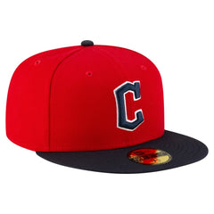 Cleveland Guardians New Era  Authentic Collection On Field 59FIFTY Fitted Hat - Red/Black Hats