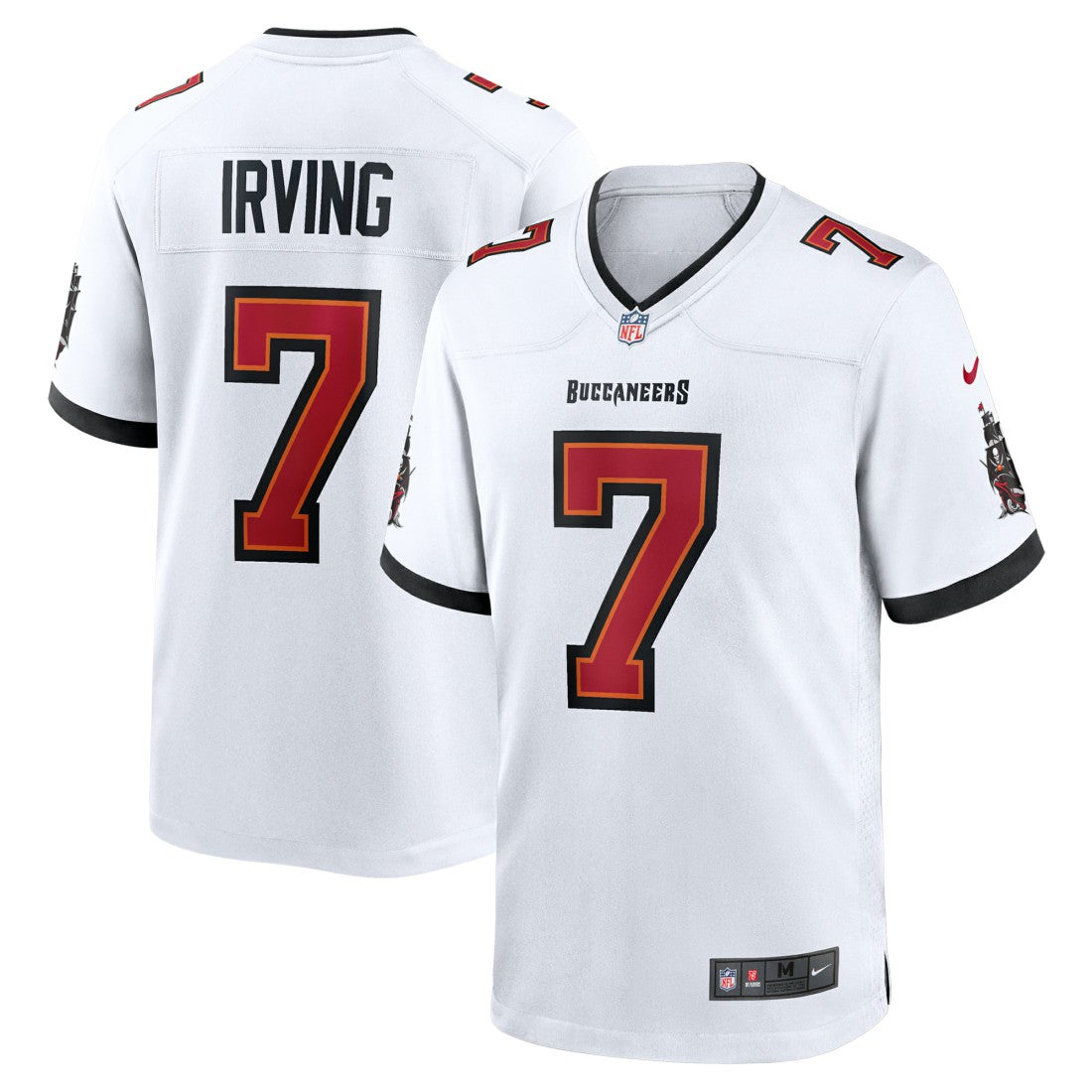 Bucky Irving Tampa Bay Buccaneers Game Jersey White