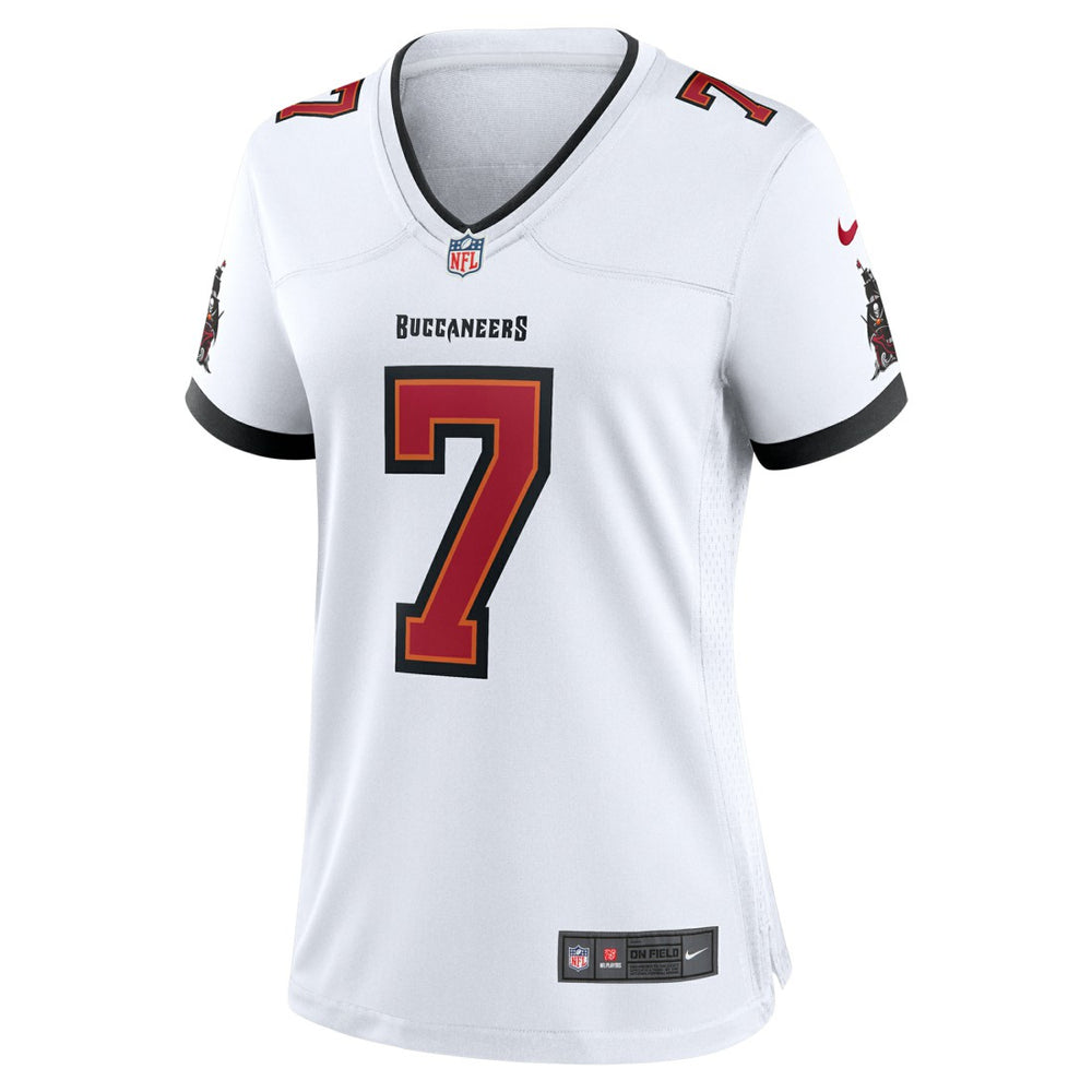 Bucky Irving Tampa Bay Buccaneers Women's Game Jersey White