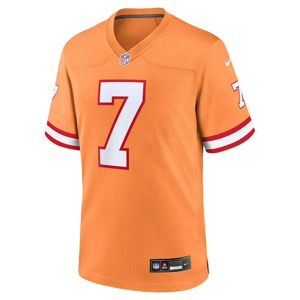 Bucky Irving Tampa Bay Buccaneers Alternate Game Jersey Orange