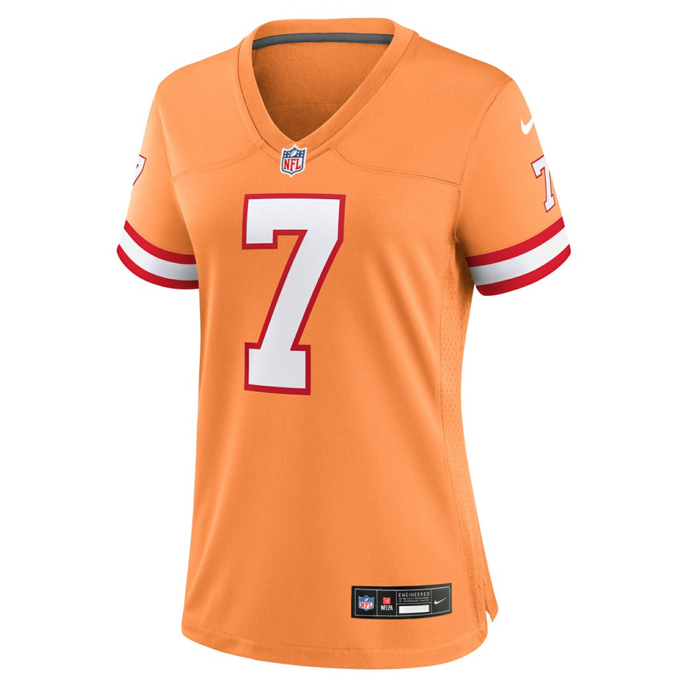Bucky Irving Tampa Bay Buccaneers Women's Alternate Game Jersey Orange