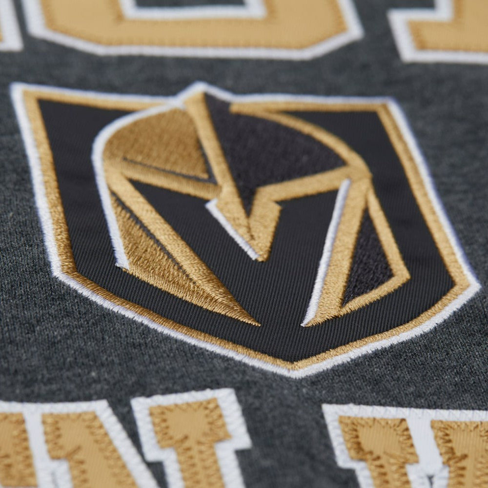NHL Vegas Golden Knights Mitchell & Ness Playoff Win Fleece Pullover Sweatshirt - Black