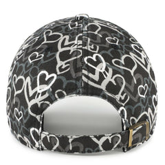 Las Vegas Raiders '47 Girls Preschool Mural Clean Up Adjustable Hat Black