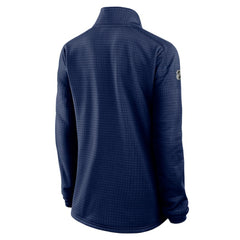 NHL Winnipeg Jets Fanatics Women's Authentic Pro Rink Quarter-Zip Pullover  - Navy