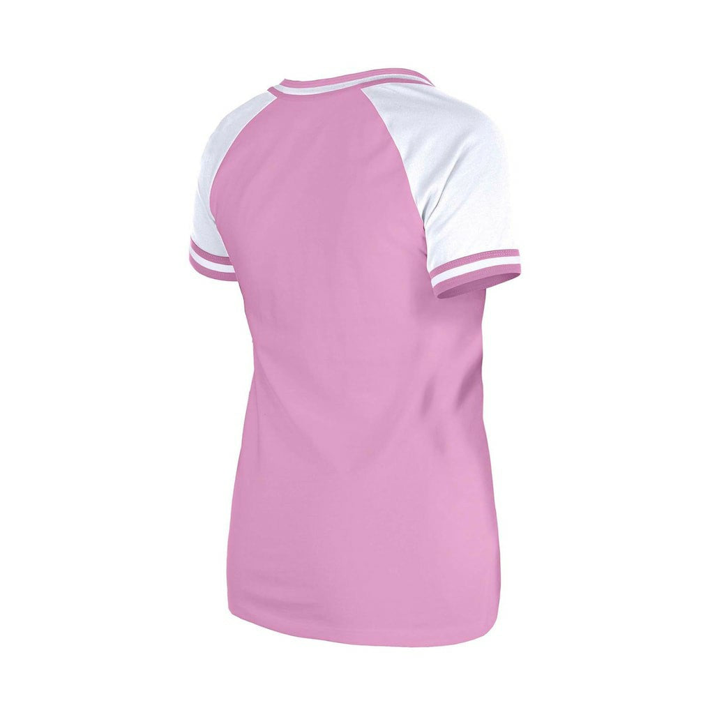 Dallas Cowboys New Era Women's Mommy & Me V-Neck T-Shirt Pink