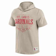 St. Louis Cardinals Darius Rucker Collection by Fanatics Hooded T-Shirt - Tan T-shirts
