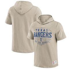 Texas Rangers Darius Rucker Collection by Fanatics Hooded T-Shirt - Tan T-shirts