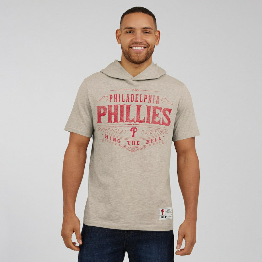 Philadelphia Phillies Darius Rucker Collection by Fanatics Hooded T-Shirt - Tan T-shirts