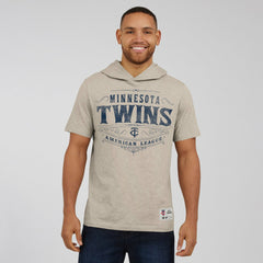 Minnesota Twins Darius Rucker Collection by Fanatics Hooded T-Shirt - Tan T-shirts
