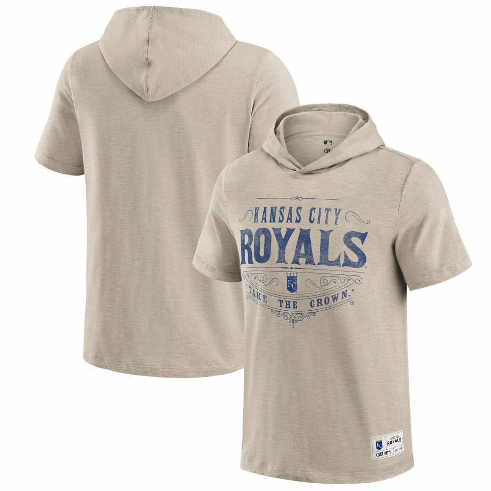 Kansas City Royals Darius Rucker Collection by Fanatics Hooded T-Shirt - Tan T-shirts
