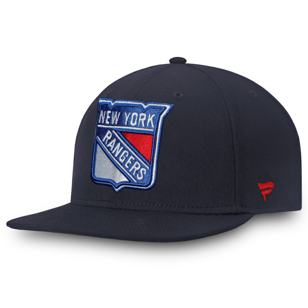 NHL New York Rangers Fanatics Core Fitted Hat - Navy
