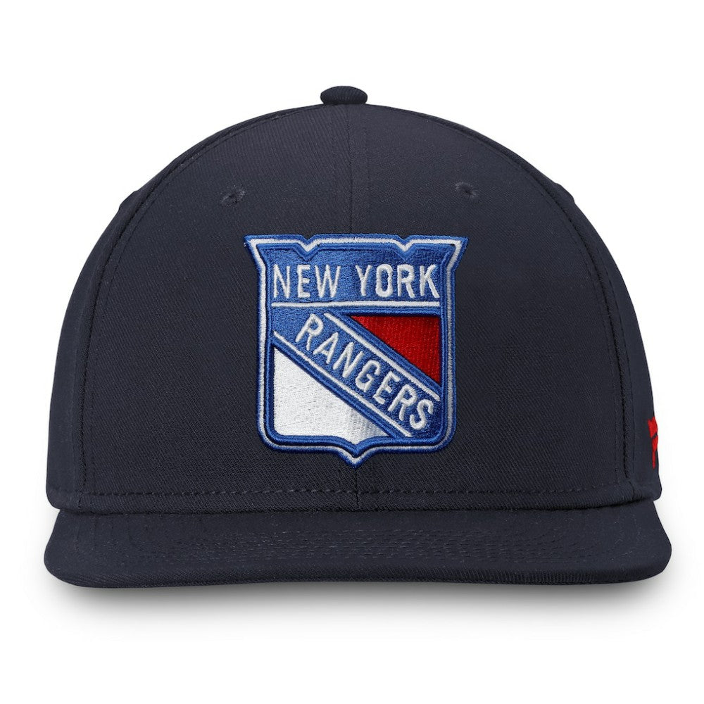 NHL New York Rangers Fanatics Core Fitted Hat - Navy