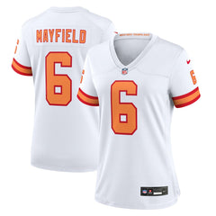 Baker Mayfield '76 Tampa Bay Buccaneers Women's Game Jersey White