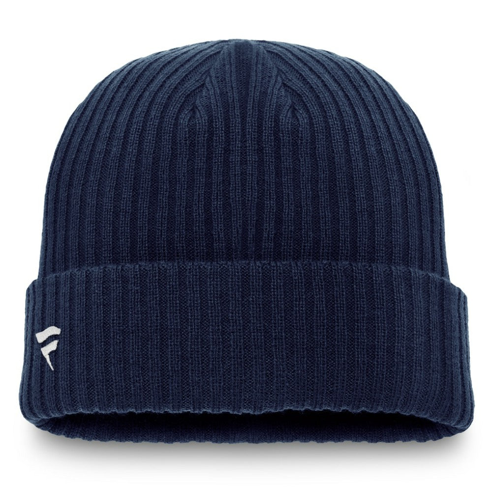 NHL Winnipeg Jets Fanatics Component Cuffed Knit Hat - Navy