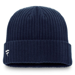 NHL Winnipeg Jets Fanatics Component Cuffed Knit Hat - Navy