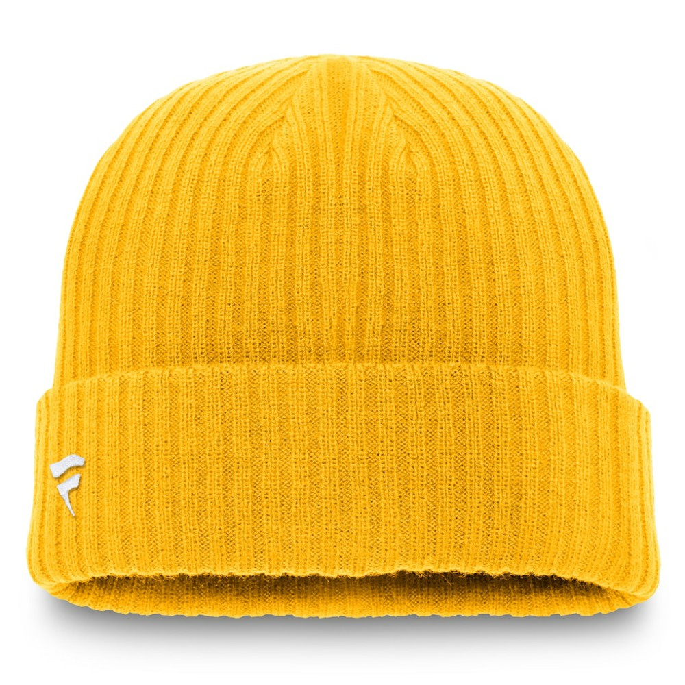 NHL Nashville Predators Fanatics Component Cuffed Knit Hat - Gold