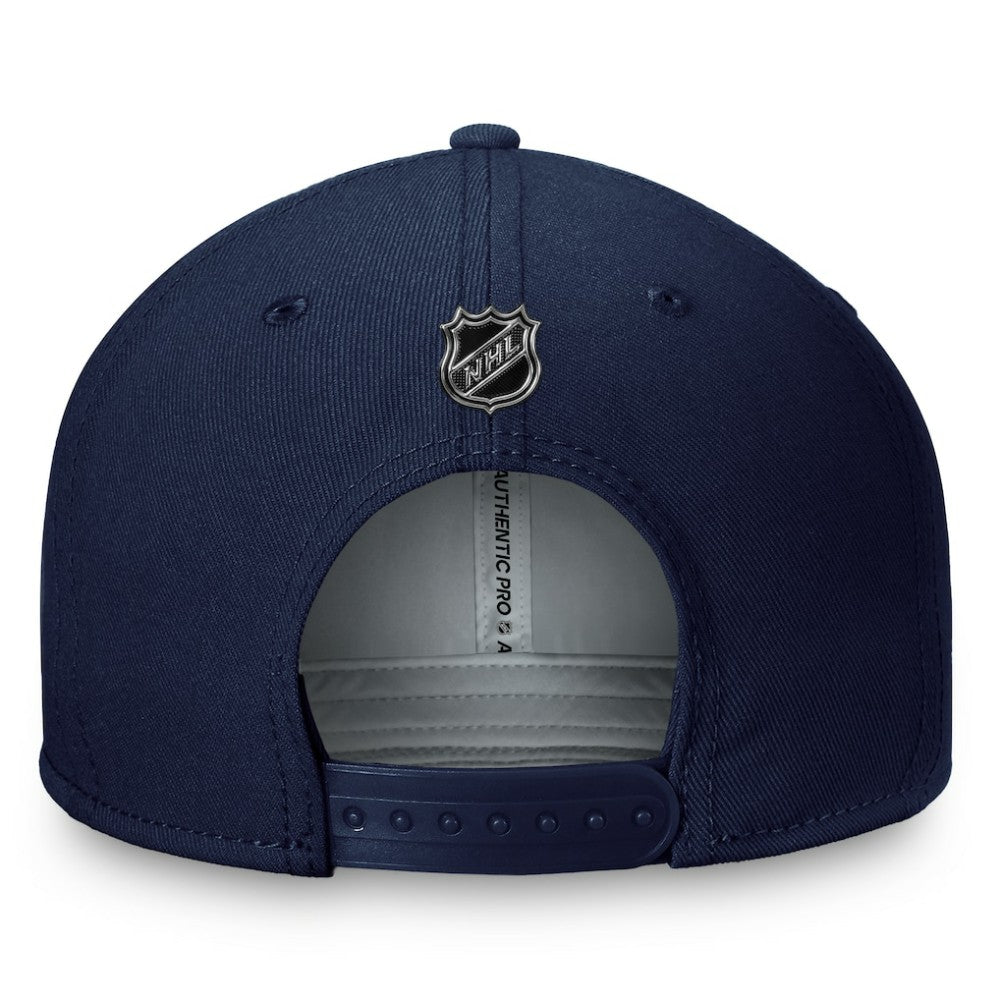 NHL St. Louis Blues Fanatics Authentic Pro Training Camp Snapback Hat - Navy