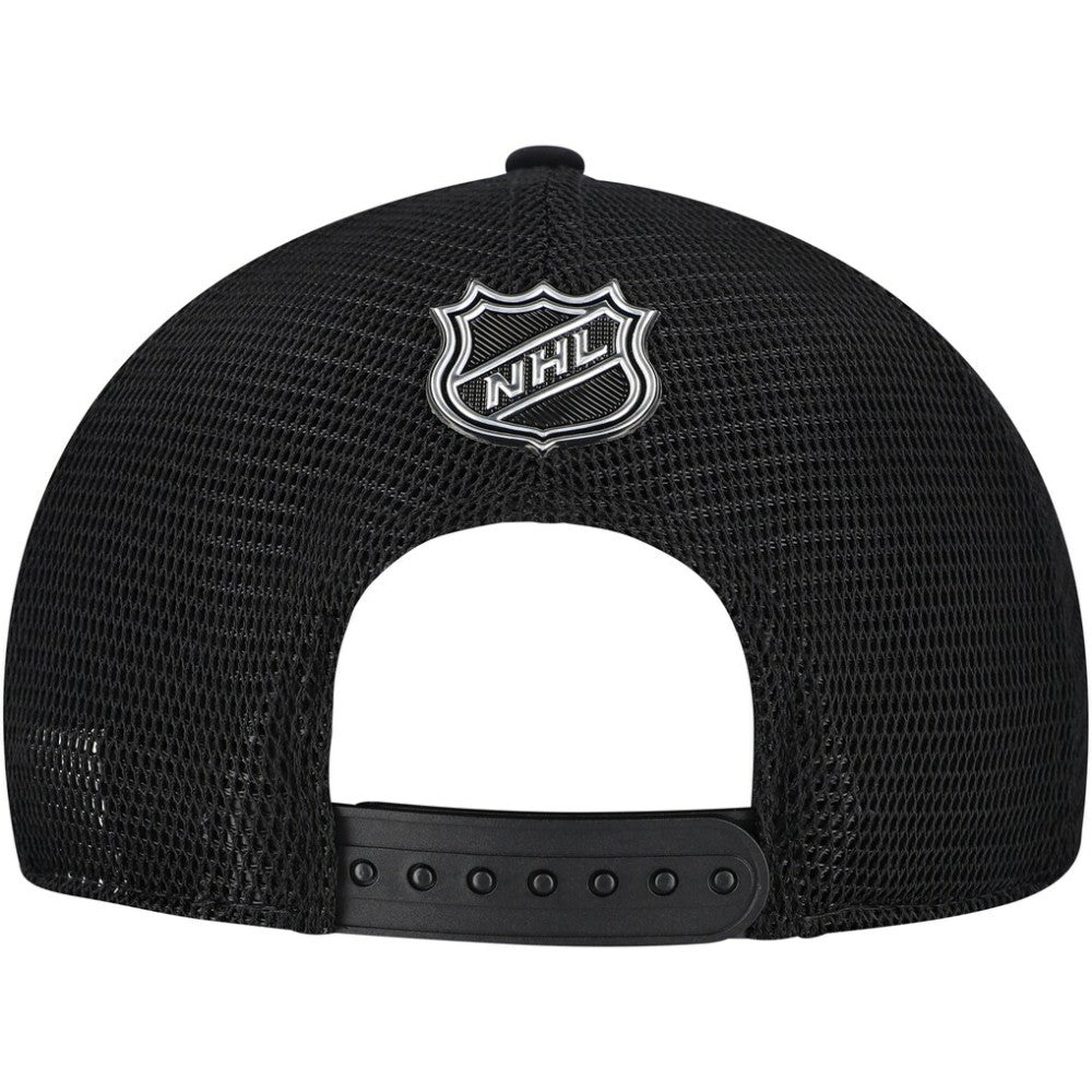 NHL Vancouver Canucks Fanatics Military Appreciation Trucker Adjustable Hat - Olive