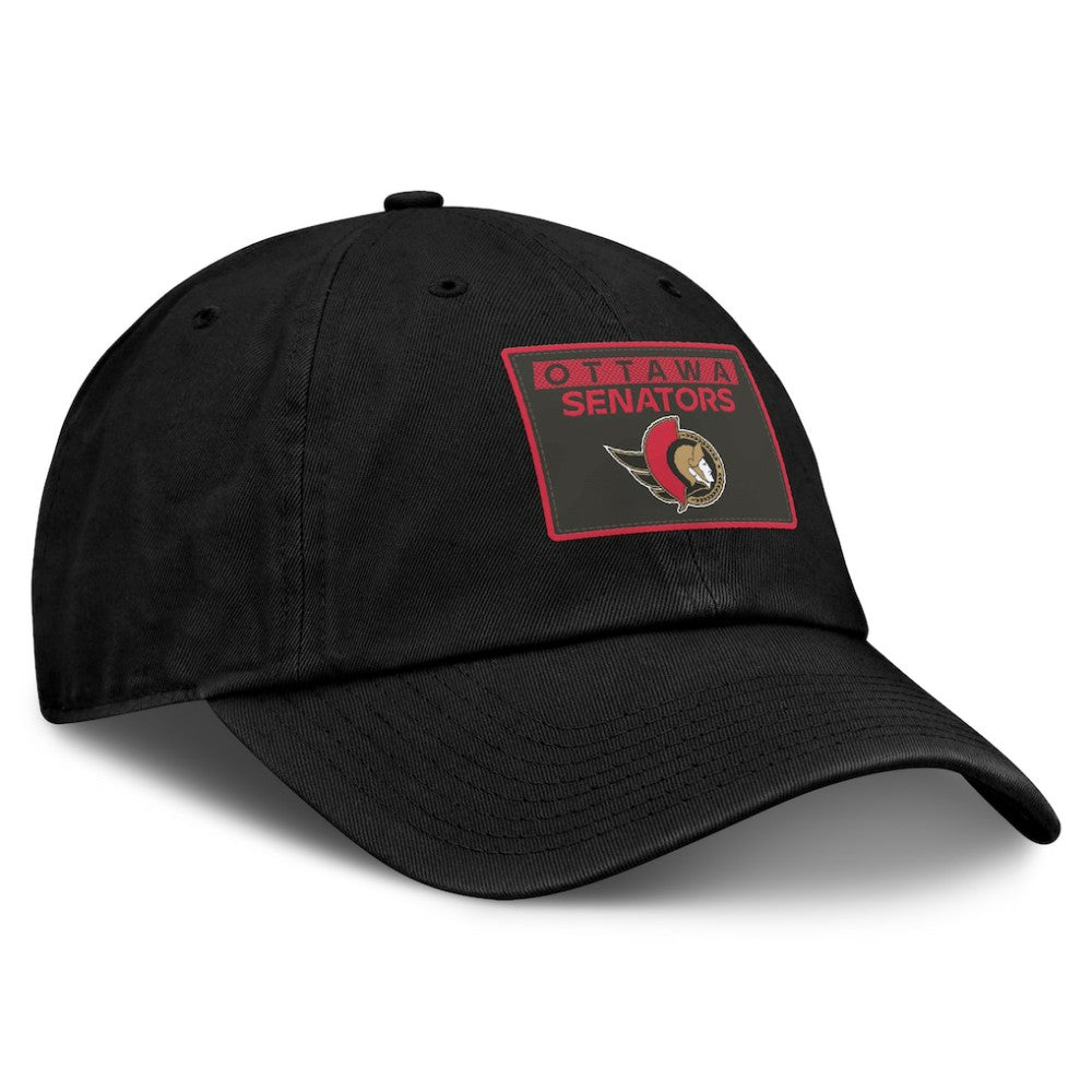 NHL Ottawa Senators Fanatics Authentic Pro Prime Adjustable Hat - Black