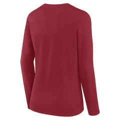 Arizona Cardinals Women's Cheerleader Long Sleeve T-Shirt Cardinal