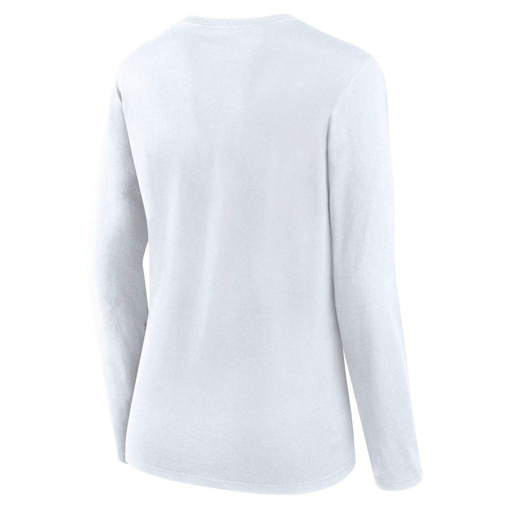 Pittsburgh Steelers Women's Long Sleeve T-Shirt White