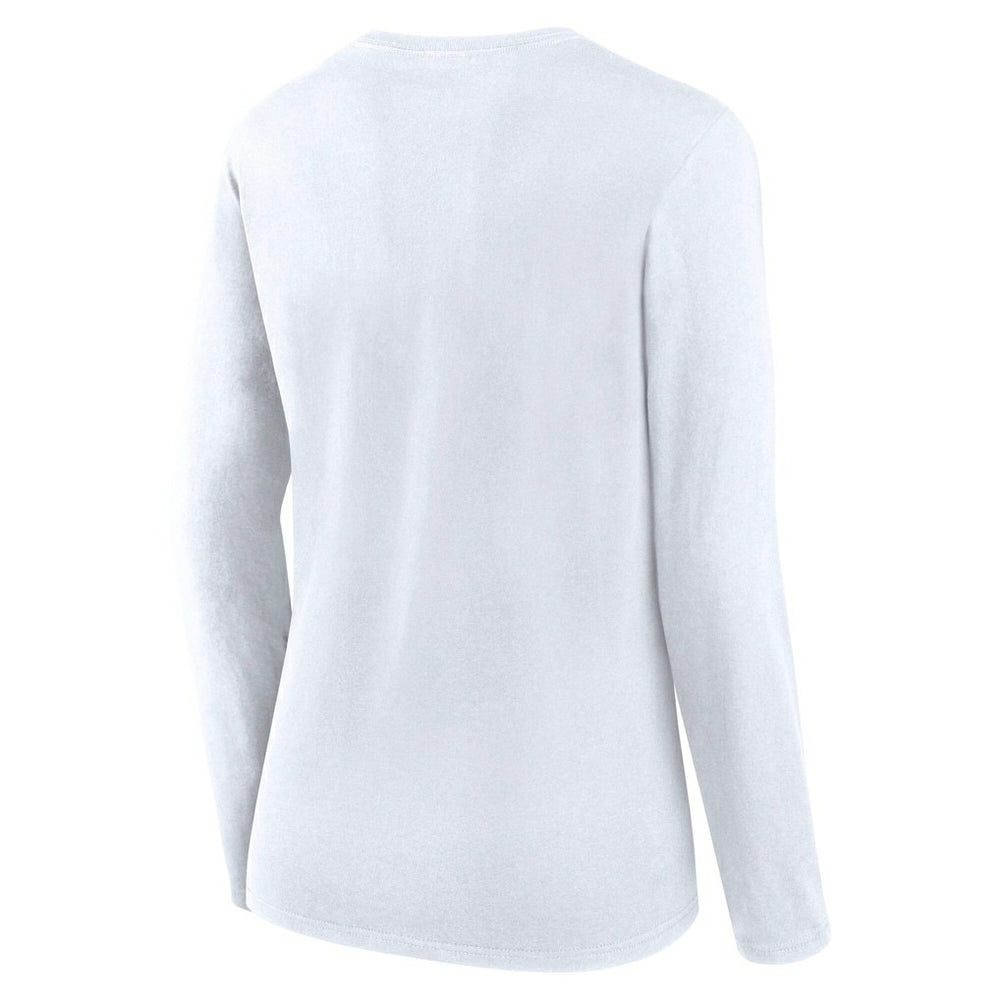 Pittsburgh Steelers Women's Long Sleeve T-Shirt White