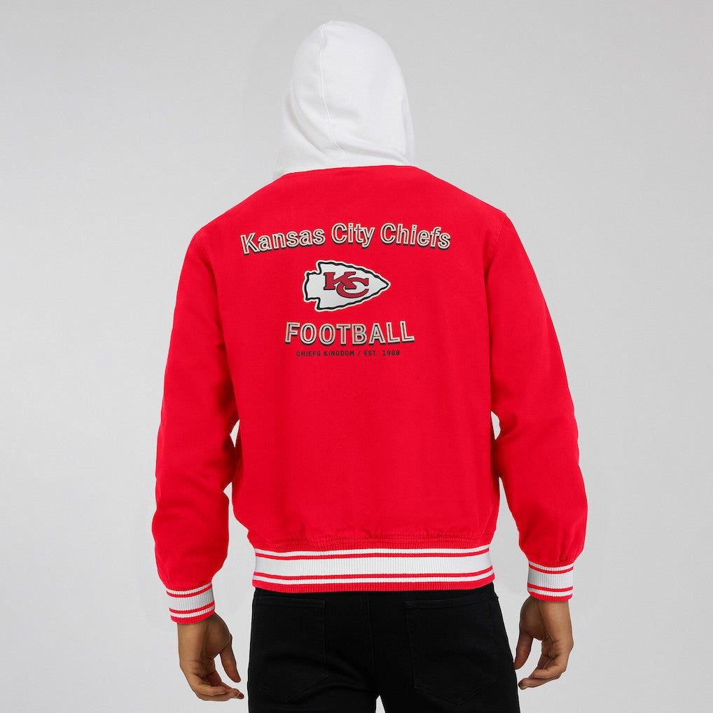 Kansas City Chiefs Darius Rucker Collection Full-Snap Hoodie Jacket Red