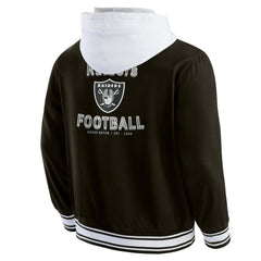 Las Vegas Raiders Darius Rucker Collection Full-Snap Hoodie Jacket Black