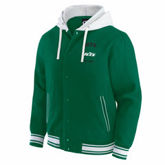 New York Jets Darius Rucker Collection Full-Snap Hoodie Jacket Green
