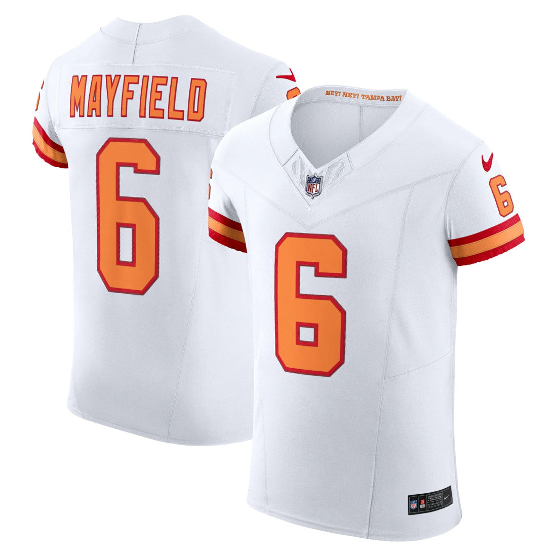 Baker Mayfield Tampa Bay Buccaneers The '76 Jersey Vapor F.U.S.E. Elite Jersey White