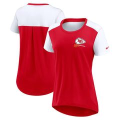 Kansas City Chiefs Women's Preferred Yoga Inspired Fashion Top Red