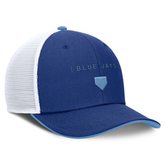 Toronto Blue Jays Nike Rise Diamond Plate Performance Trucker Flex Hat - Royal Hats
