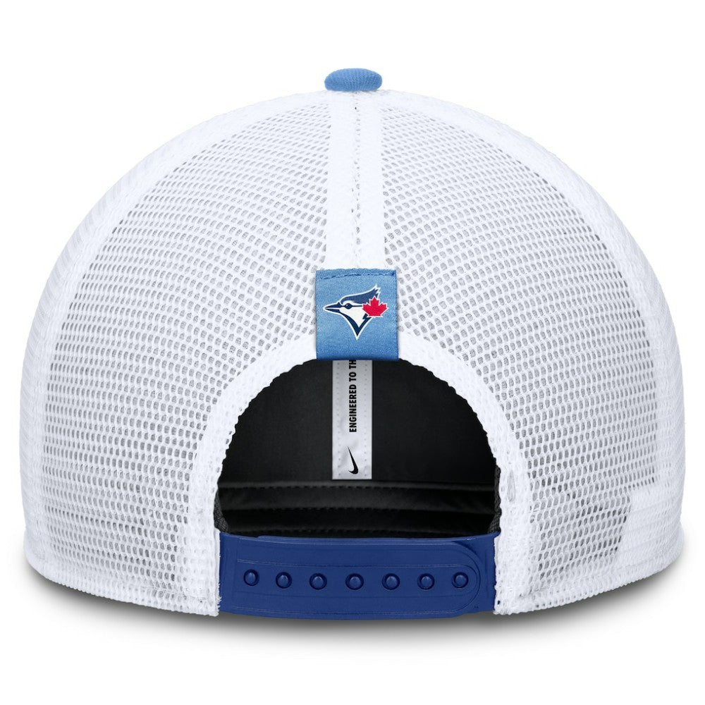 Toronto Blue Jays Nike Rise Diamond Plate Performance Trucker Flex Hat - Royal Hats