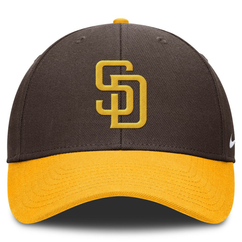 San Diego Padres Nike Club Performance Adjustable Hat - Brown Hats