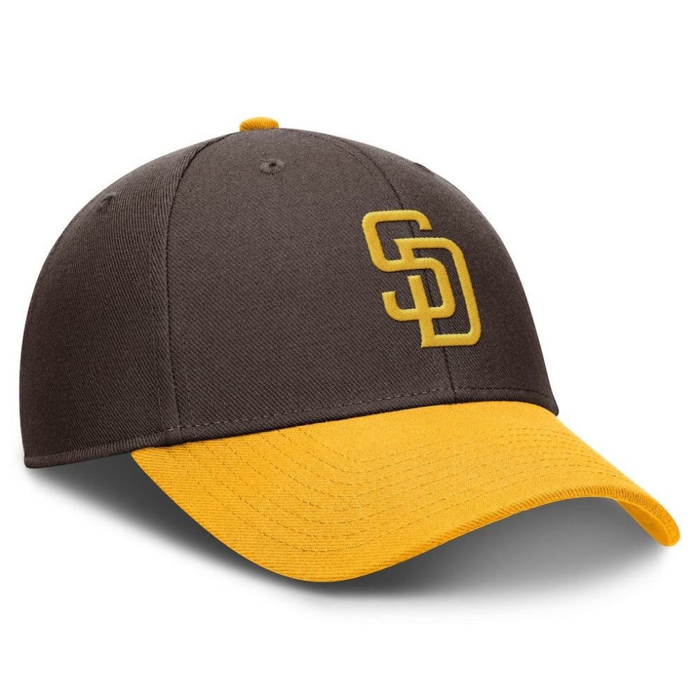 San Diego Padres Nike Club Performance Adjustable Hat - Brown Hats