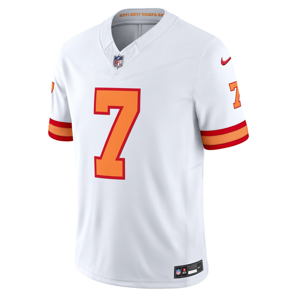 Bucky Irving '76 Tampa Bay Buccaneers Vapor F.U.S.E. Player Limited Jersey White