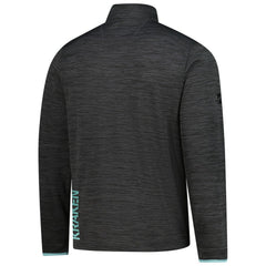 NHL Seattle Kraken Fanatics Authentic Pro Lightweight Quarter-Zip Pullover - Heather Charcoal
