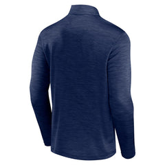 Minnesota Twins Fanatics Fundamentals Quarter-Zip Pullover - Heather Navy Pullover