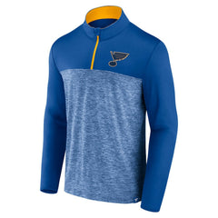 NHL St. Louis Blues Fanatics Iconic Defender Quarter-Zip Jacket - Blue