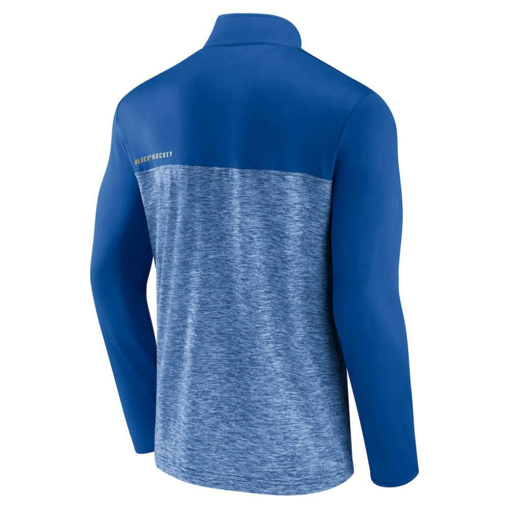 NHL St. Louis Blues Fanatics Iconic Defender Quarter-Zip Jacket - Blue