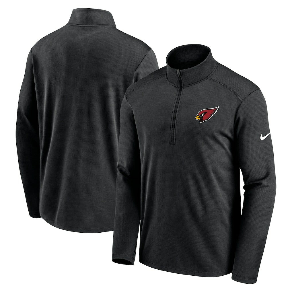 Arizona Cardinals Pacer Half-Zip Pullover Black