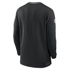 Las Vegas Raiders Coach Half-Zip Sweatshirt Black