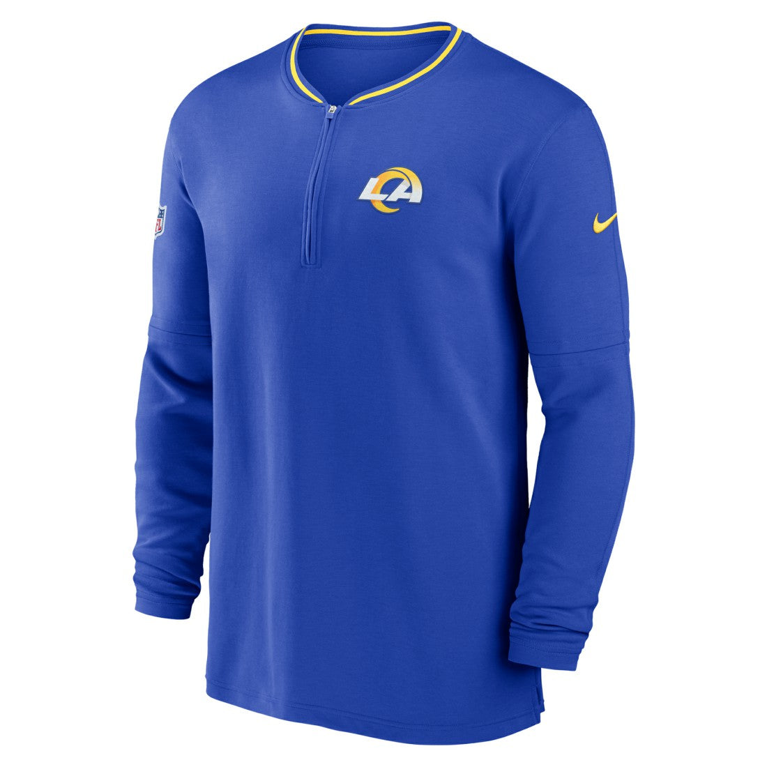 Los Angeles Rams Coach Half-Zip Sweatshirt Royal